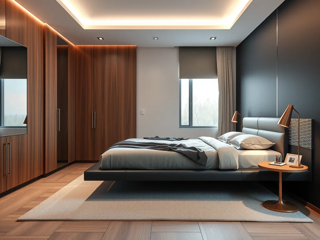 Bedroom — Hi-tech (warm)